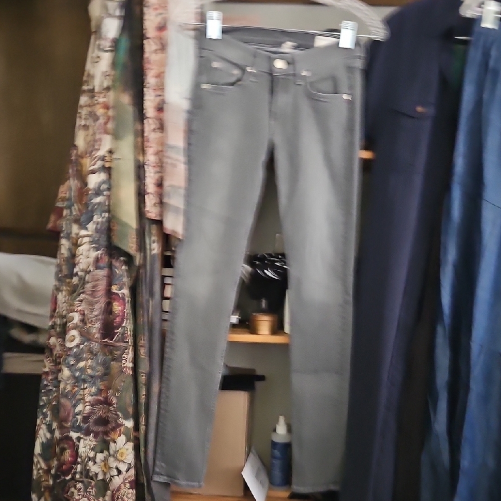 Rag & Bone Gray Skinny Jeans